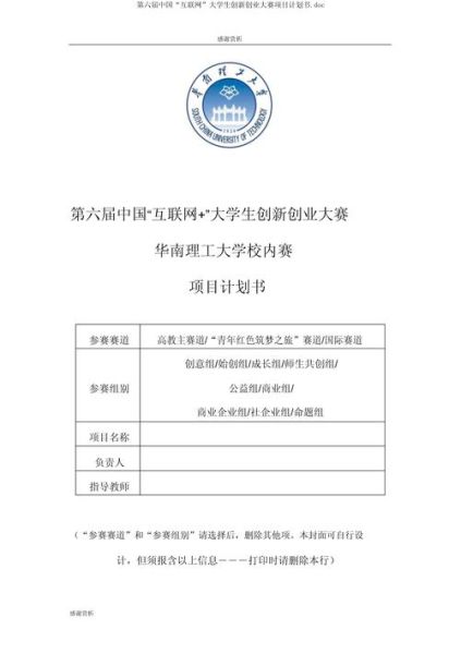 互联网项目策划案怎么写_项目策划书模板