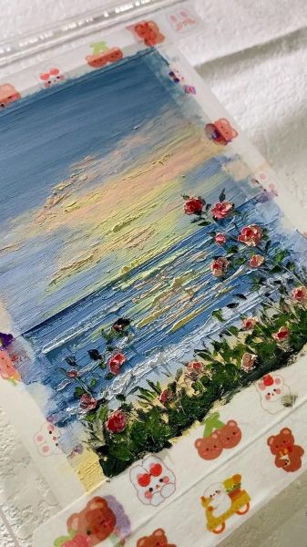 油画前景怎么画_油画前景常用技法