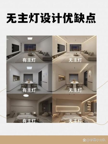 室内照明怎么选_无主灯设计优缺点