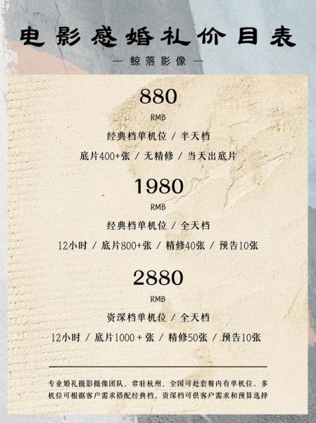 婚礼摄影报价一般多少钱_如何挑选靠谱婚礼摄影师