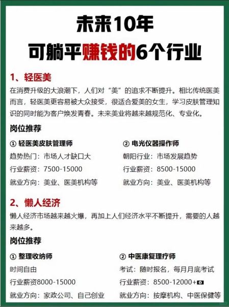 中国未来十年最赚钱的行业有哪些_普通人如何切入