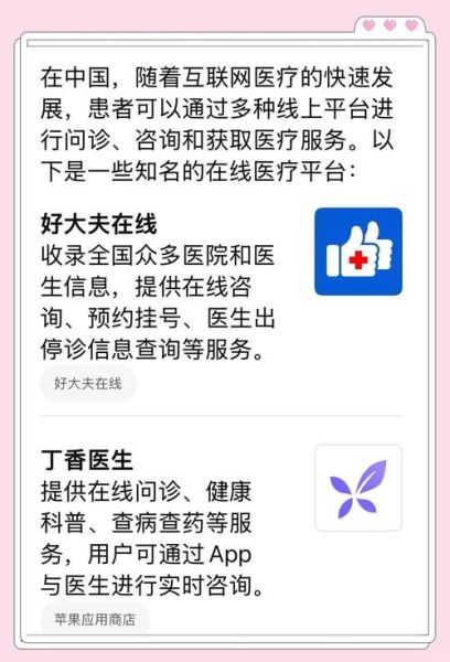 2020互联网医疗排名哪家好_如何选择靠谱平台
