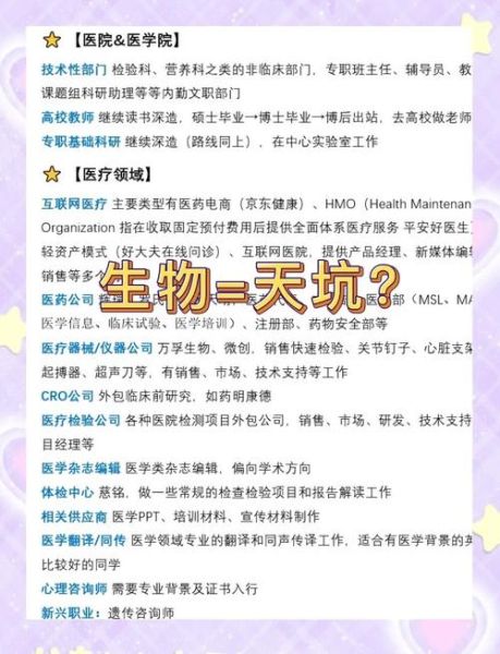 生物技术未来有哪些热门方向_生物技术就业前景怎么样