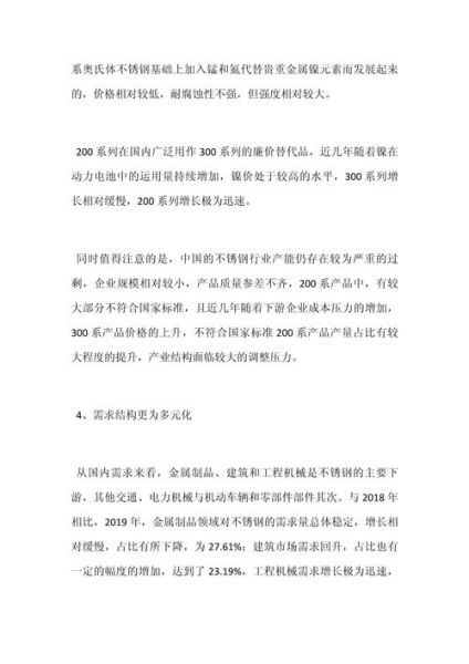 不锈钢市场前景如何_不锈钢行业未来五年发展趋势