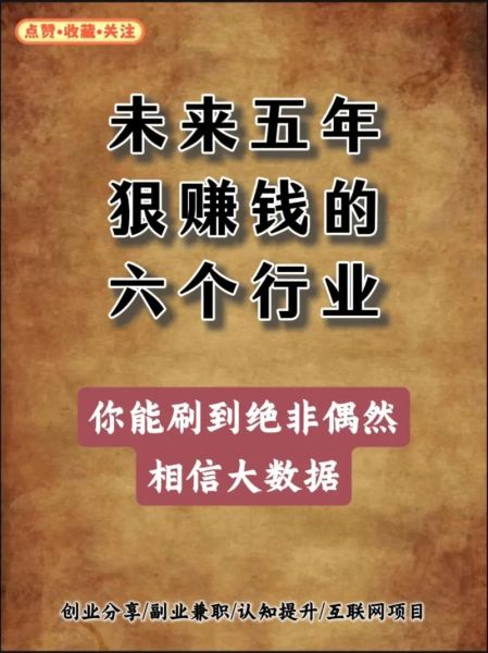 互联网创业机会在哪里_2024年哪些行业最赚钱