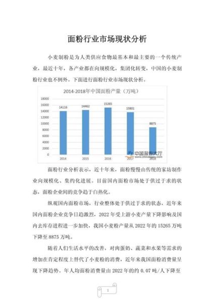 面粉前景怎么样_面粉行业未来发展趋势