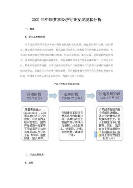 共享经济行业现状_未来发展趋势
