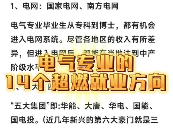 电气行业未来五年发展机会_电气工程师就业前景如何