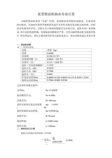 轴承型号怎么看_轴承寿命如何计算