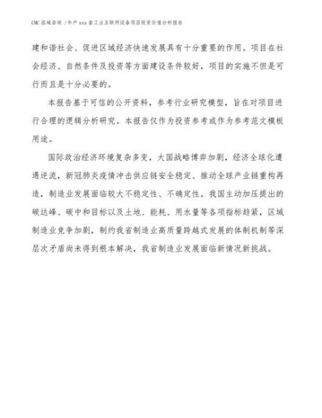 互联网项目投资分析报告怎么写_互联网项目投资分析模板