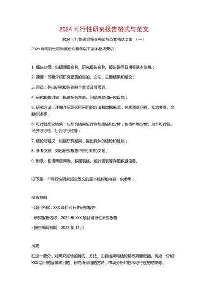 互联网项目可行性怎么写_可行性报告模板