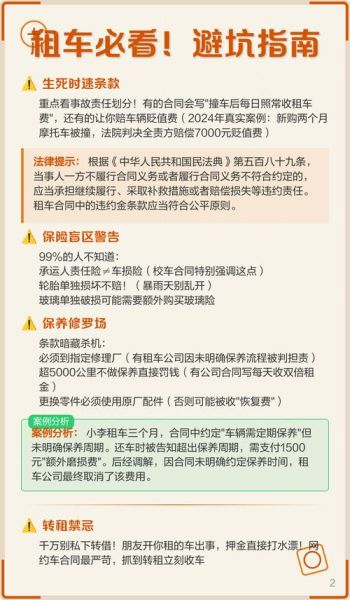 中国租车行业现状如何_新手租车避坑指南