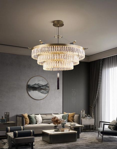 客厅吊灯怎么选_2024流行灯具品牌推荐