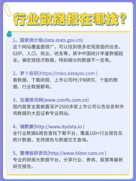 行业分析报告免费下载_如何获取高质量行业数据