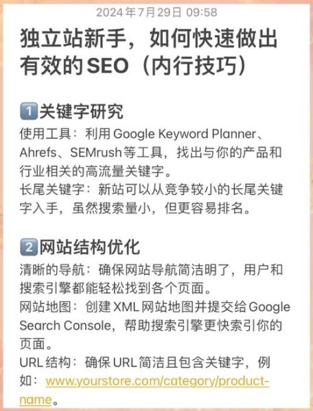 跨境电商怎么做_独立站SEO优化技巧