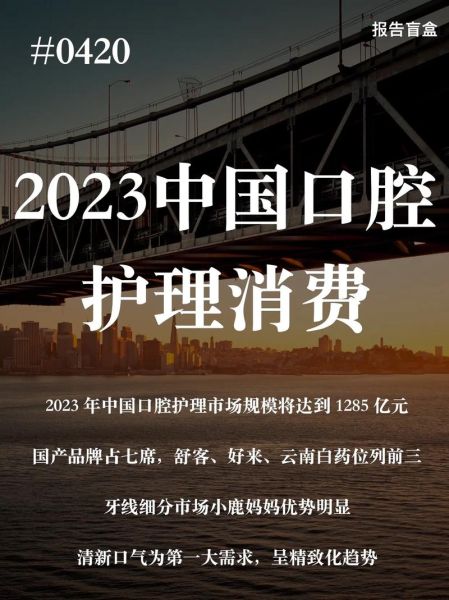 口腔护理行业前景怎么样_2024年还能入场吗