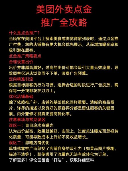 饮食业怎么做线上推广_外卖平台怎么提高排名