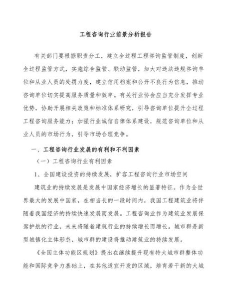 咨询行业分析报告怎么写_咨询行业前景如何