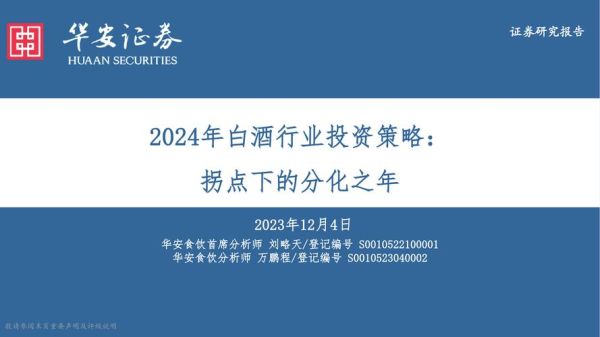 白酒行业前景怎么样_2024年白酒还能投资吗