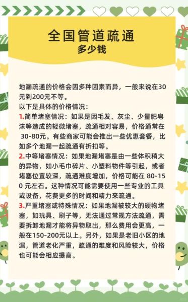 管道漏水检测多少钱_家庭管道堵塞怎么办