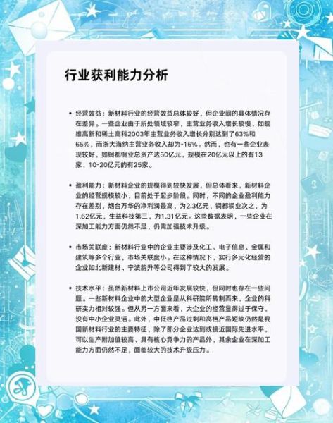 新材料行业前景怎么样_新材料有哪些投资机会